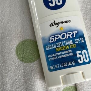 Sport Broad Spectrum SPF 50 Sunscreen Stick - White
